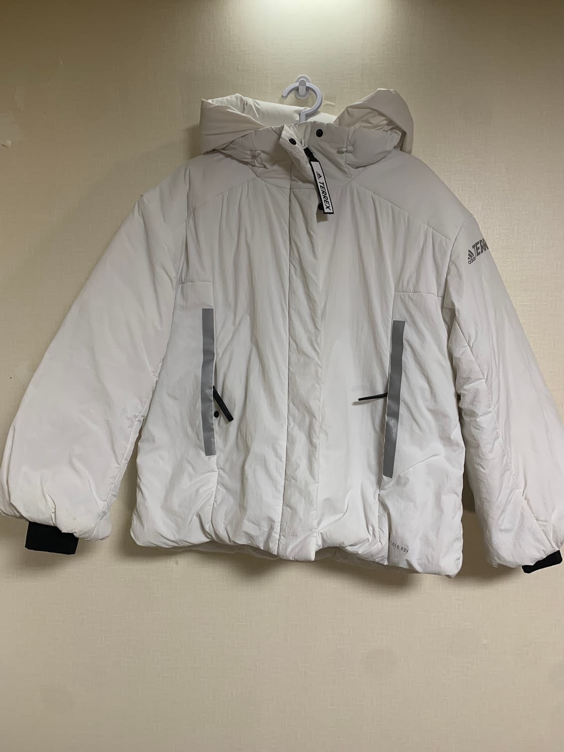 아디다스 테렉스 마이쉘터 COLD.RDY 절연 재킷 여성 미디엄 화이트 상품이미지5