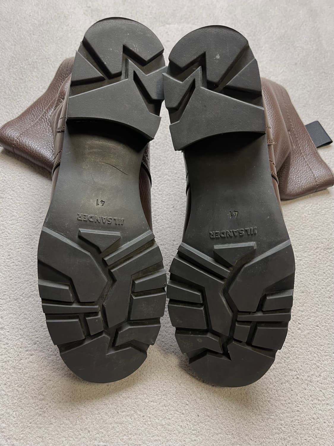 [41] JIL SANDER 질샌더 레더부츠 -260-265 가죽워커 상품이미지7