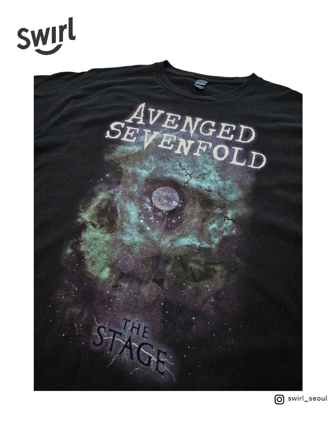 Avenged sevenfold skull band t-shirts 상품이미지2