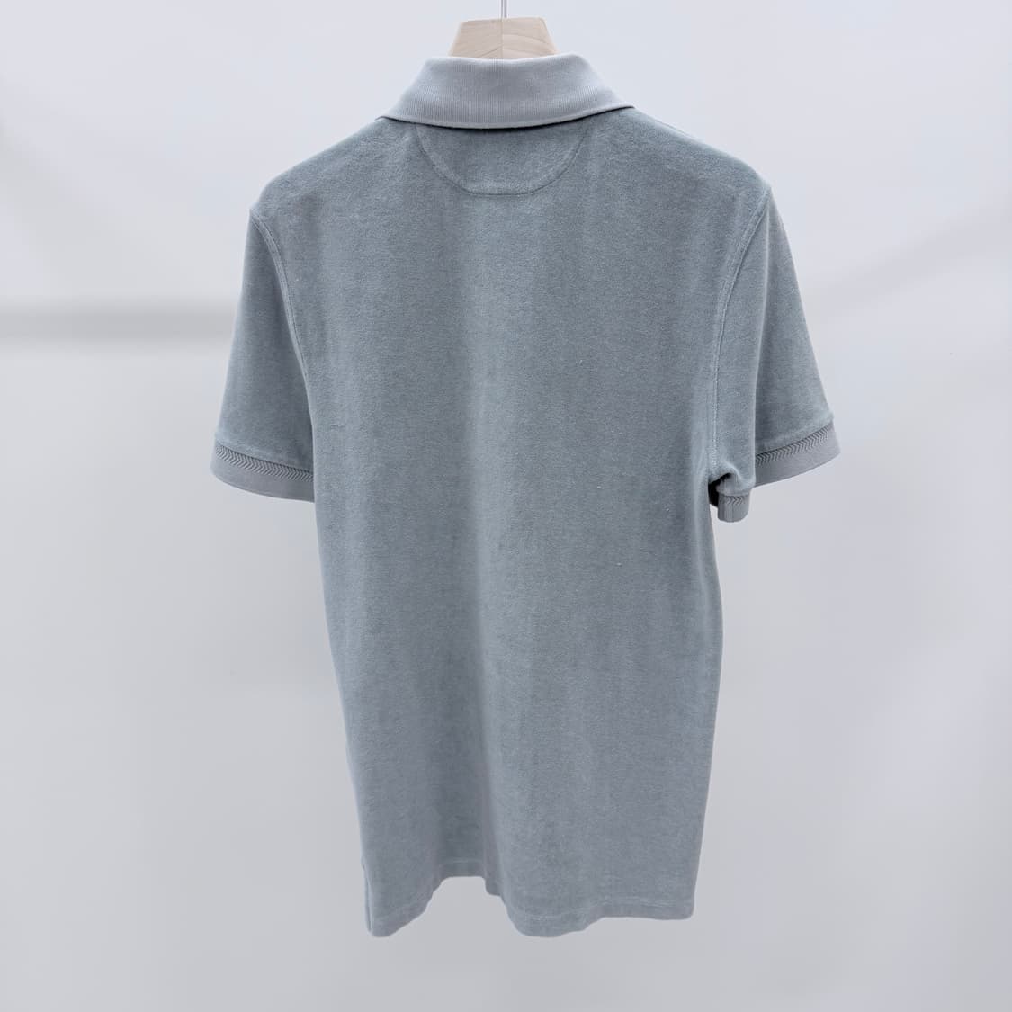 [S+급/48] 톰포드 로고 폴로 반팔 카라 티셔츠 라이트 블루 상품이미지4