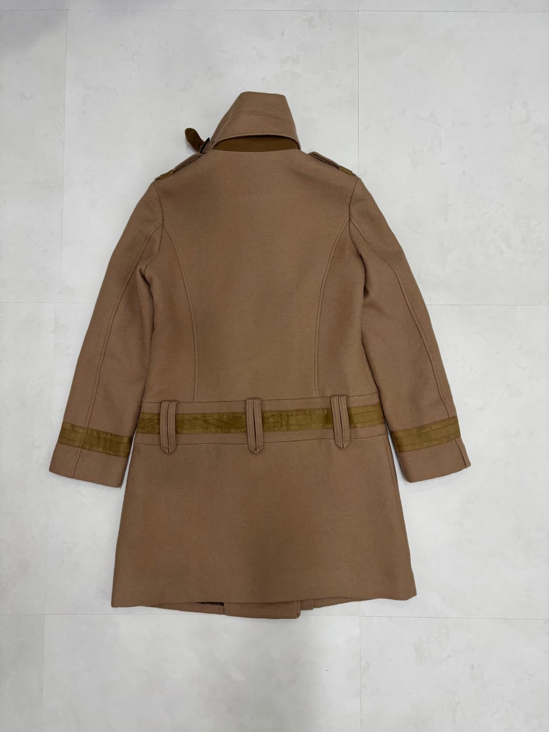 CONTRAST TRIM PEACOAT 상품이미지8