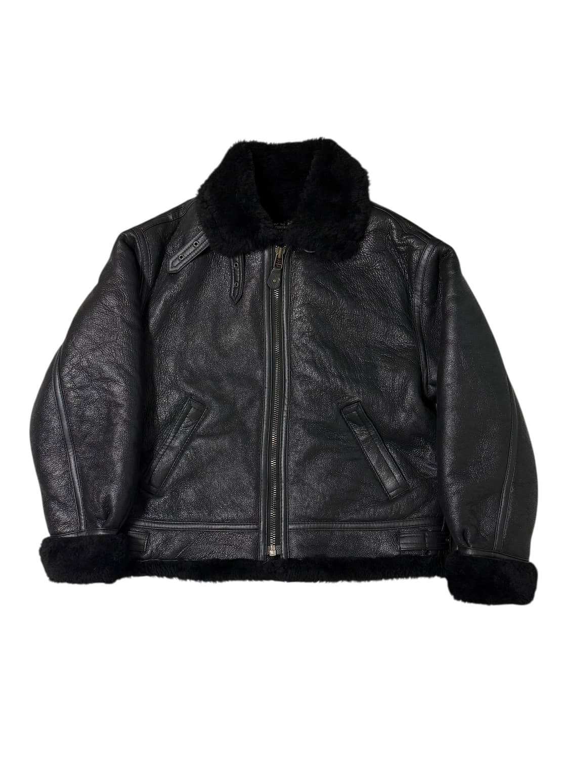 군용 양가죽 B-3 무스탕 자켓 상품이미지1