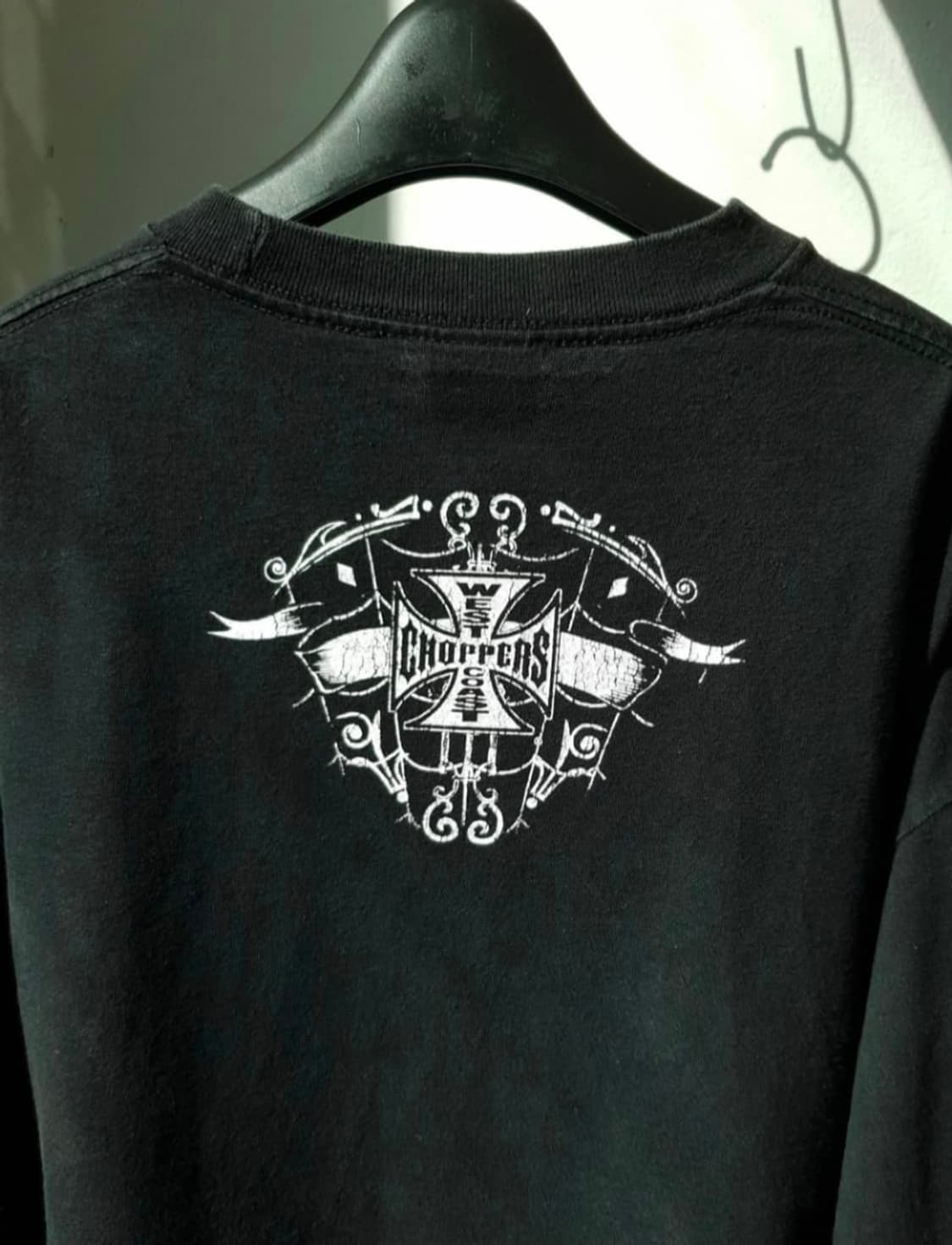 90s west coast choppers 프린트티 상품이미지4