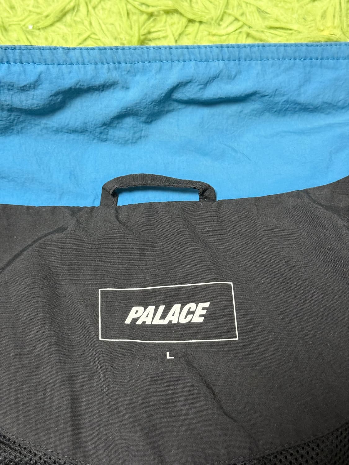 [L] 팔라스 18FW 서플렉스 쉘 자켓 블랙/블루 상품이미지4