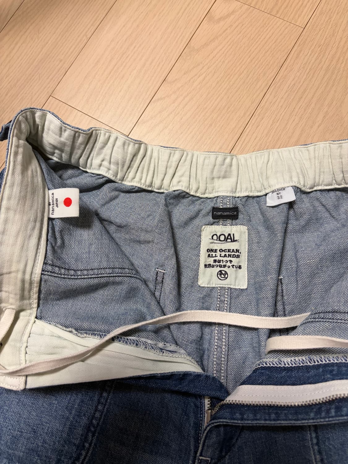 [32] 나나미카 데님 워크 쇼츠 반바지 상품이미지2