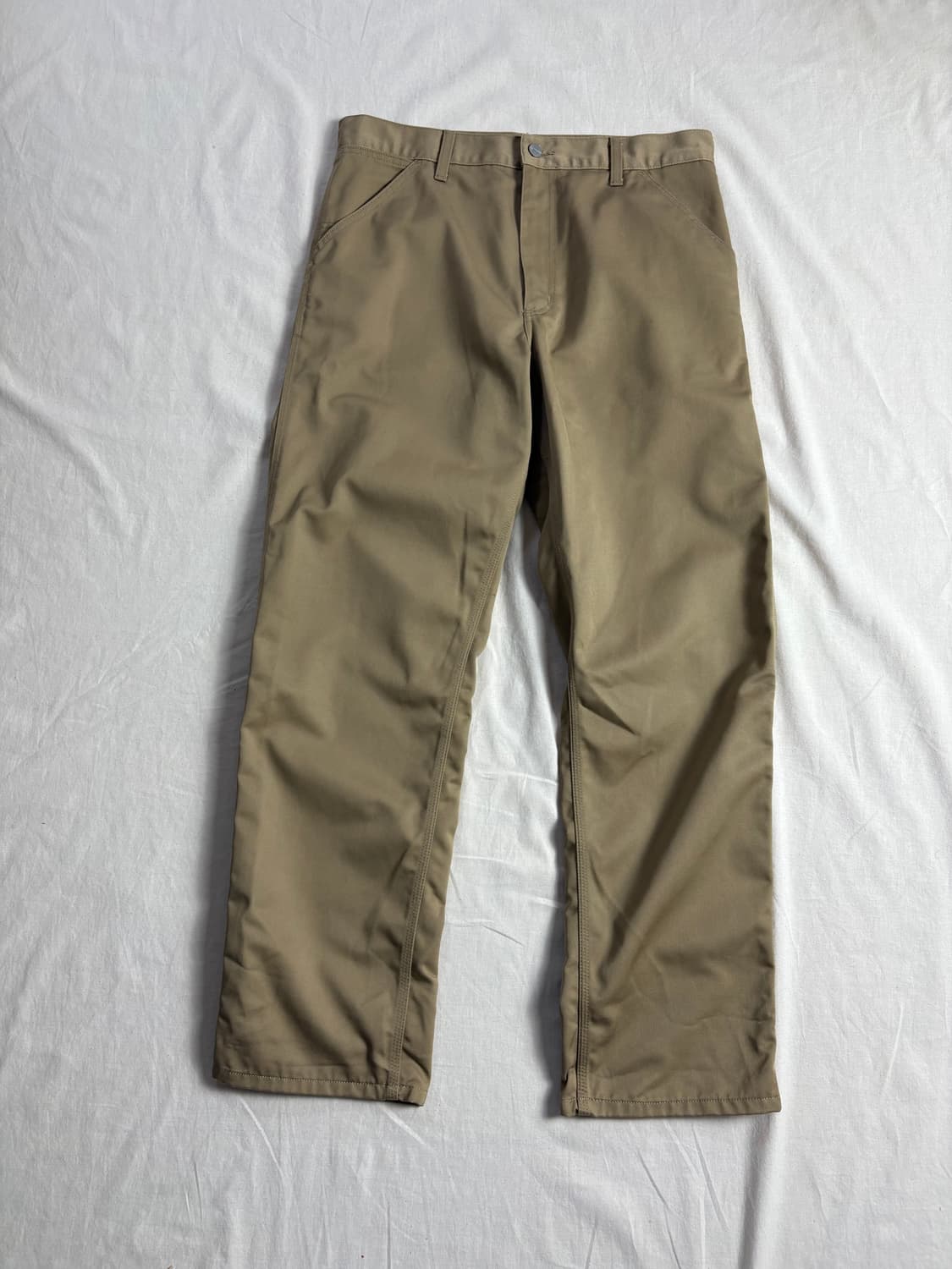 Carhartt 칼하트 베이지 심플 코튼 팬츠 32 상품이미지1