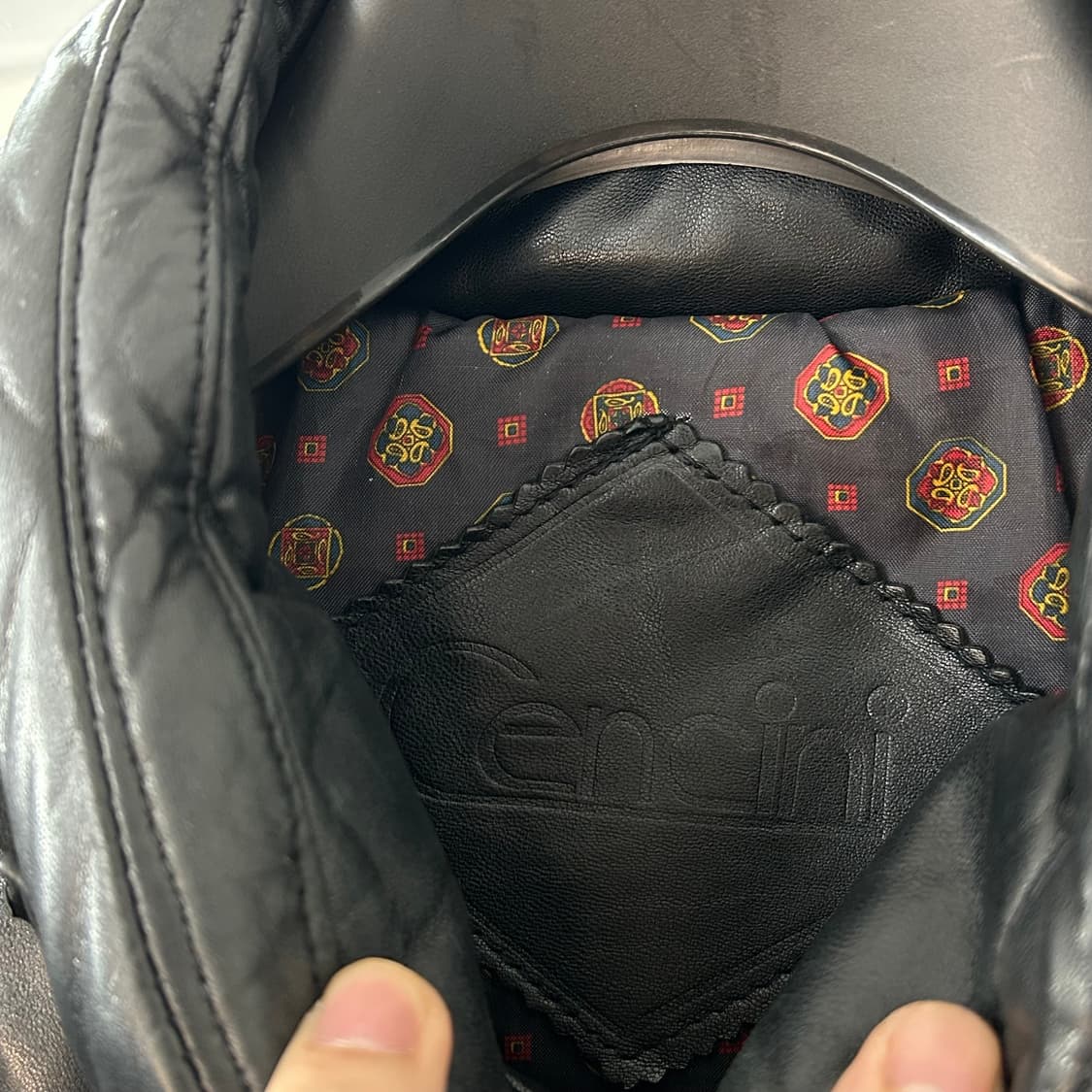 Cencini 양가죽 덕다운 푸퍼 패딩 상품이미지7