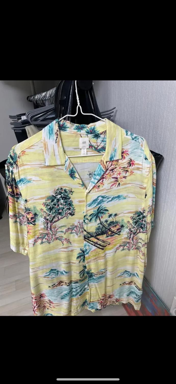 H&M 하와이안셔츠 상품이미지1
