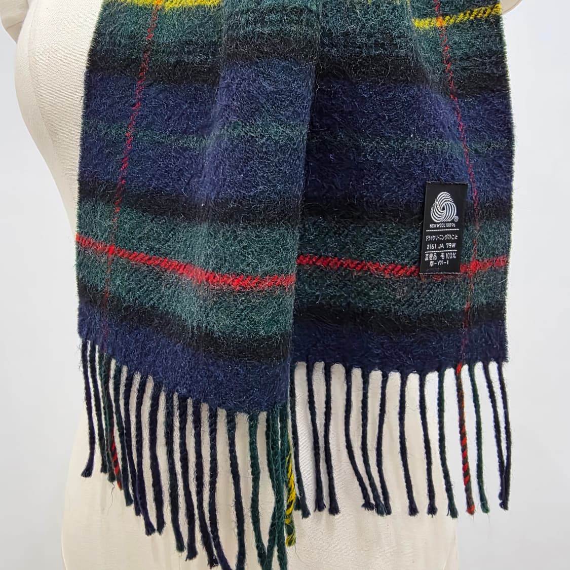 울100% 타탄체크 머플러 상품이미지7