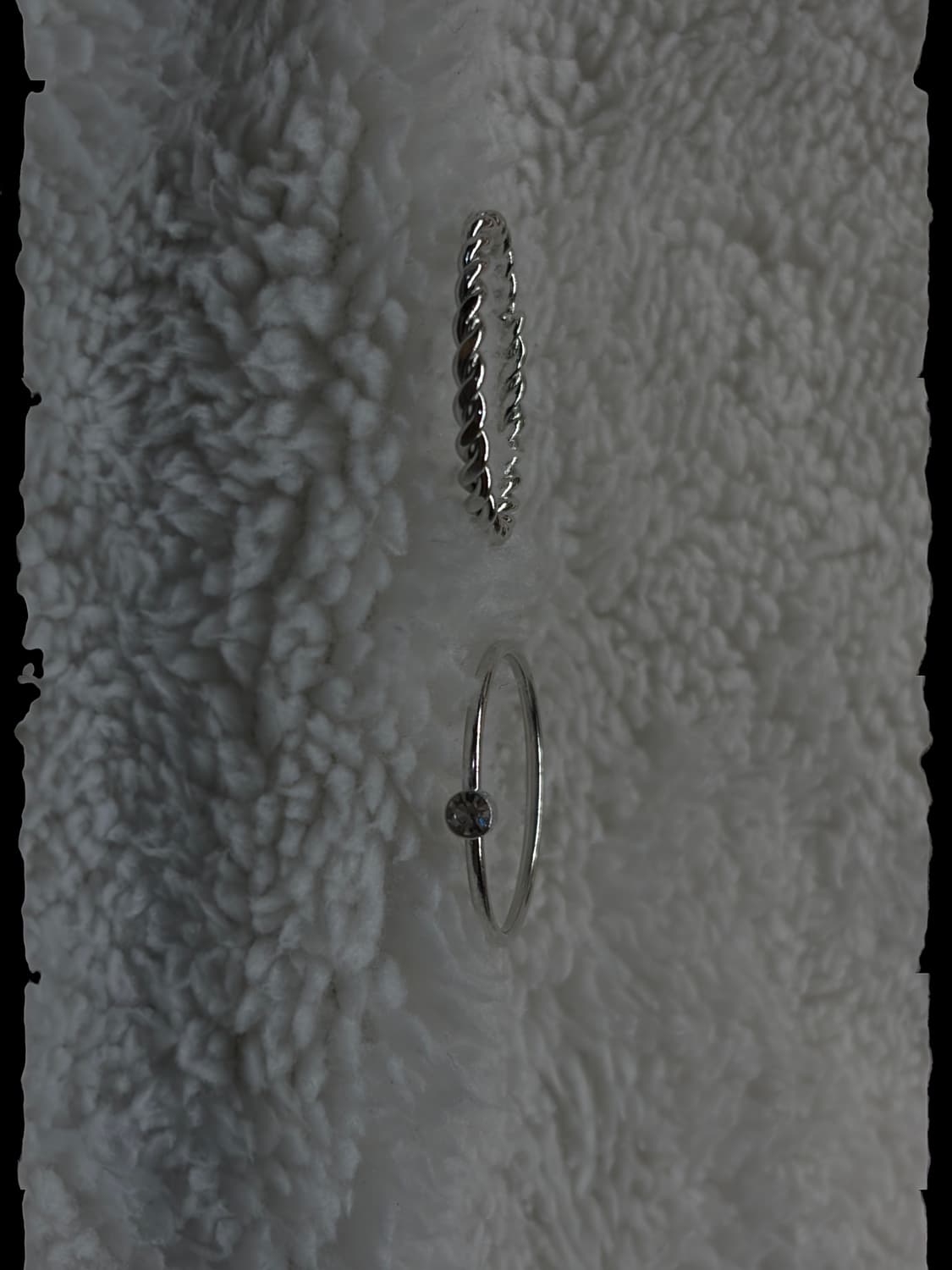 은 도금 반지 빈티지링 레이어드링  상품이미지2