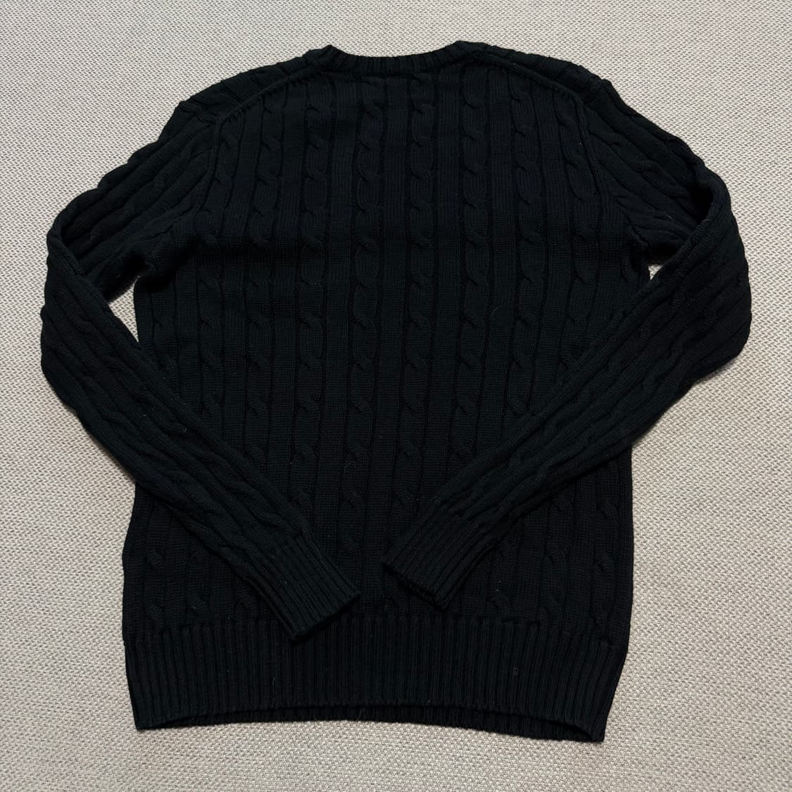 폴로 랄프로렌 브이넥 케이블 니트 상품이미지5