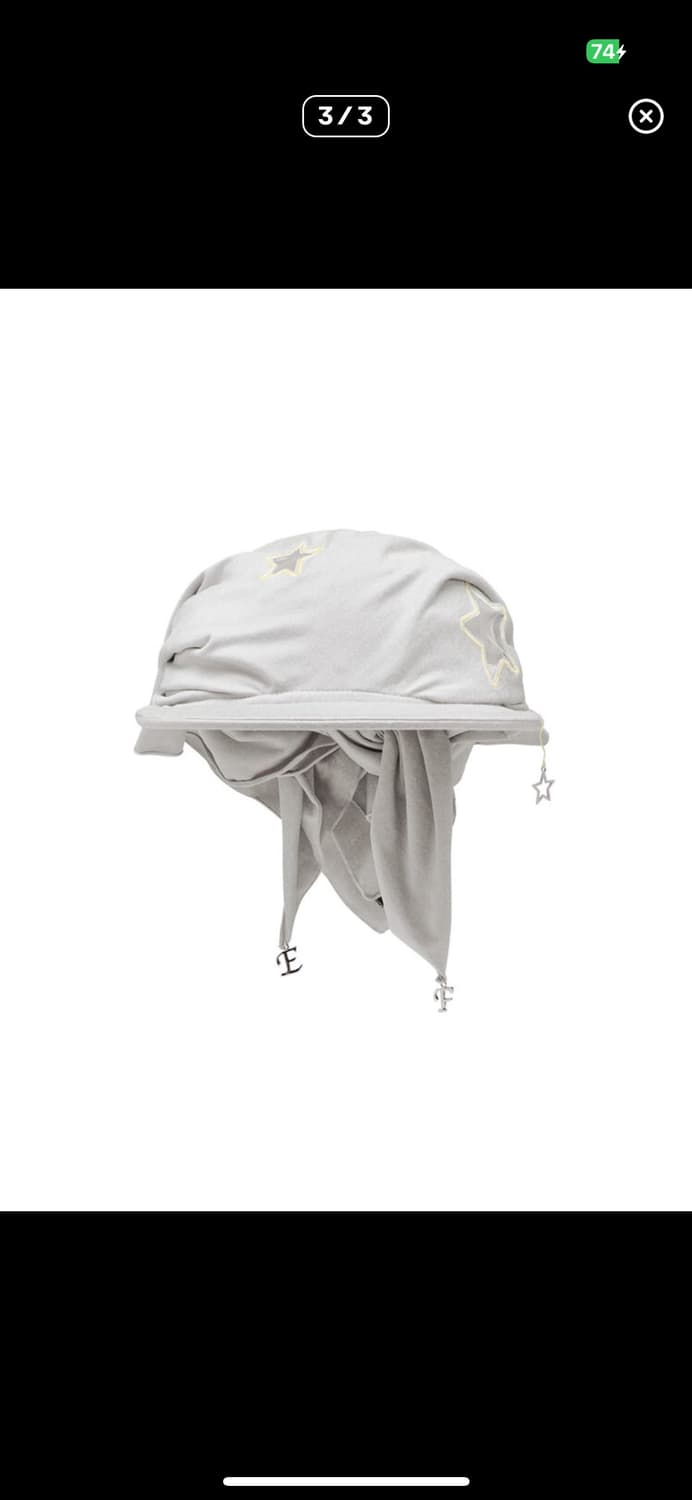 당일배송)샵페어리 star&charms bandana cap 상품이미지3