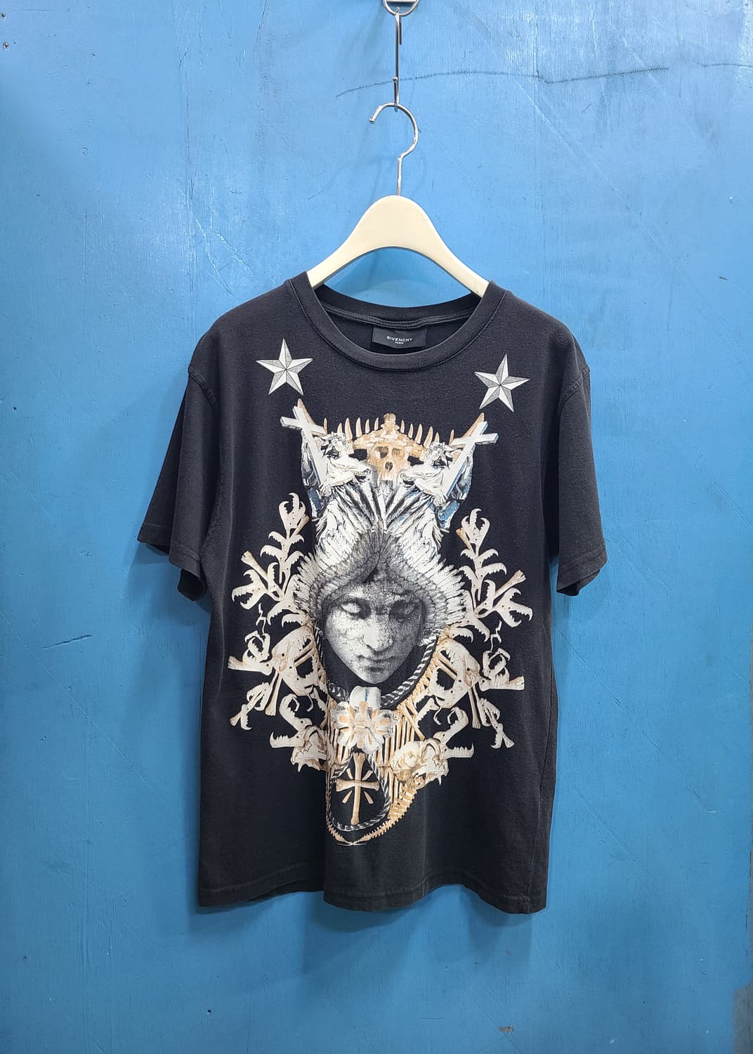 14년된 12SS 빈티지 지방시 성모마리아 반팔티 상품이미지2