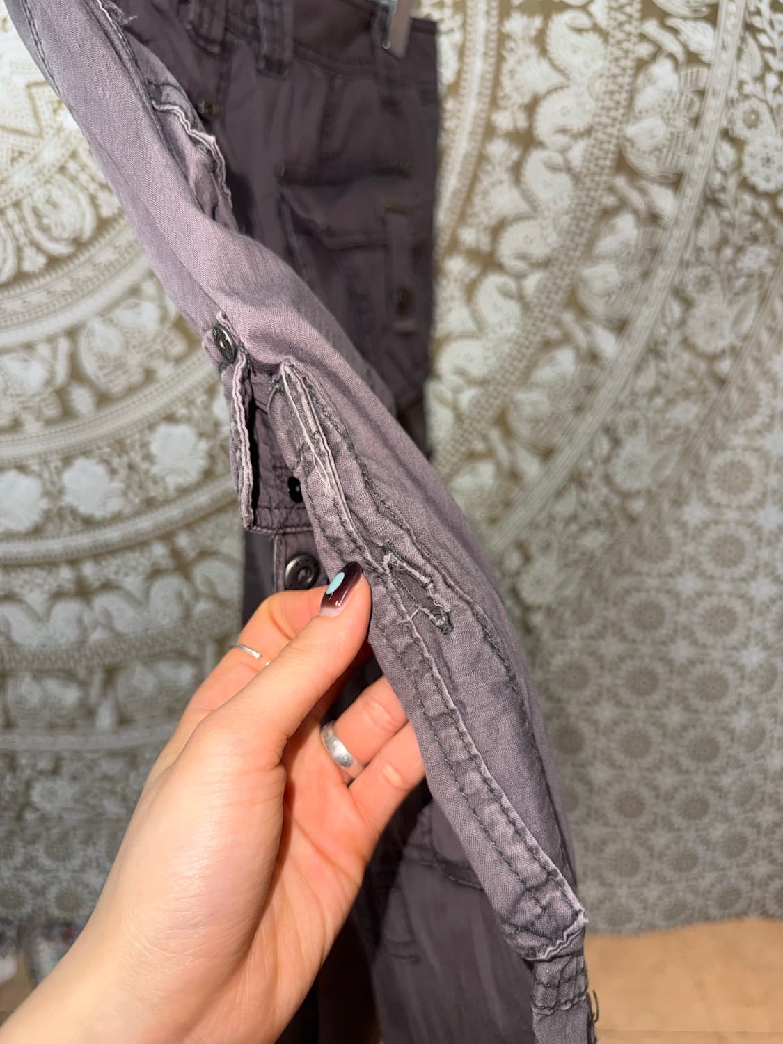 Ugiz 빈티지 퍼플 카고팬츠  상품이미지6