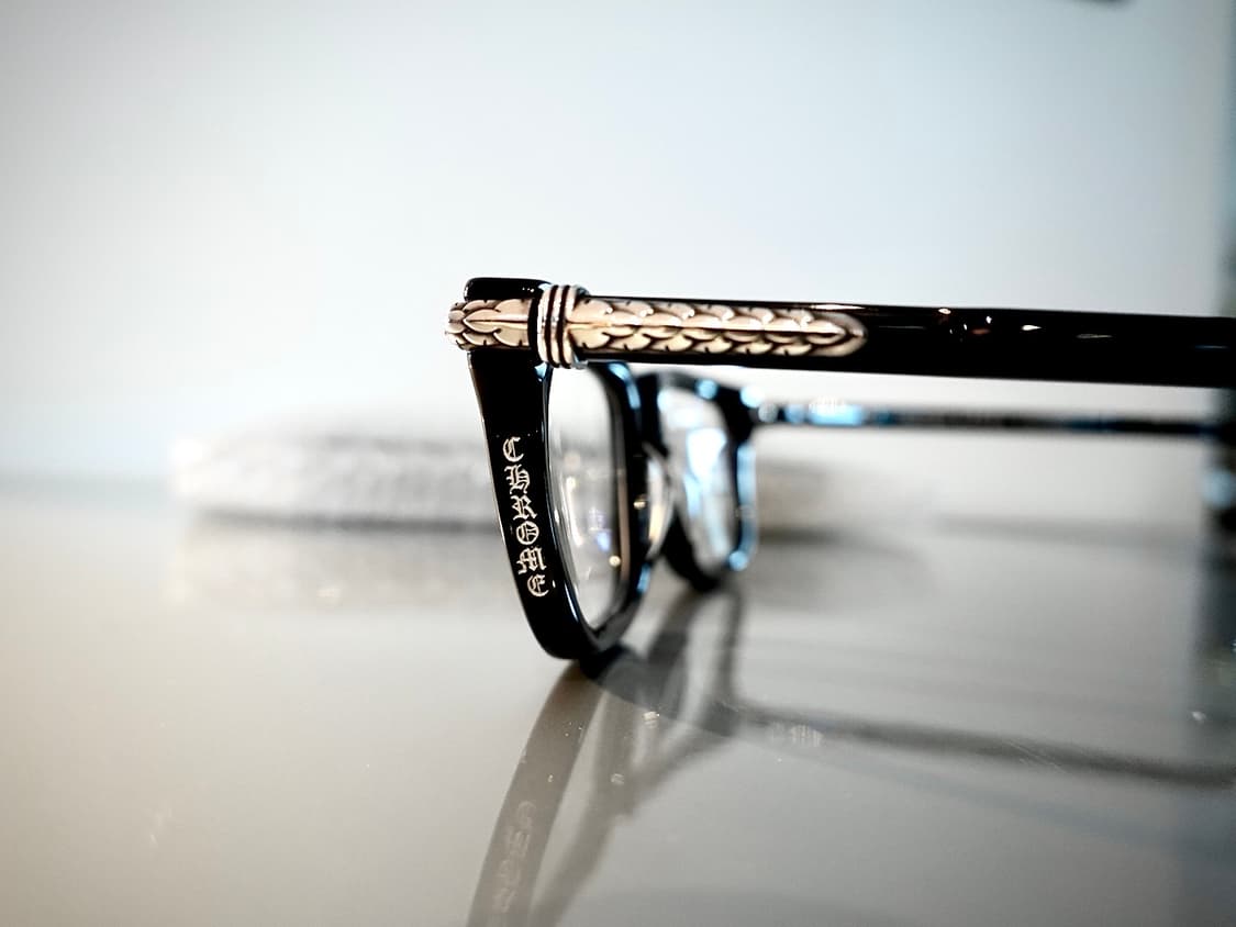 크롬하츠 리틀딩거 블랙/실버 안경 상품이미지4