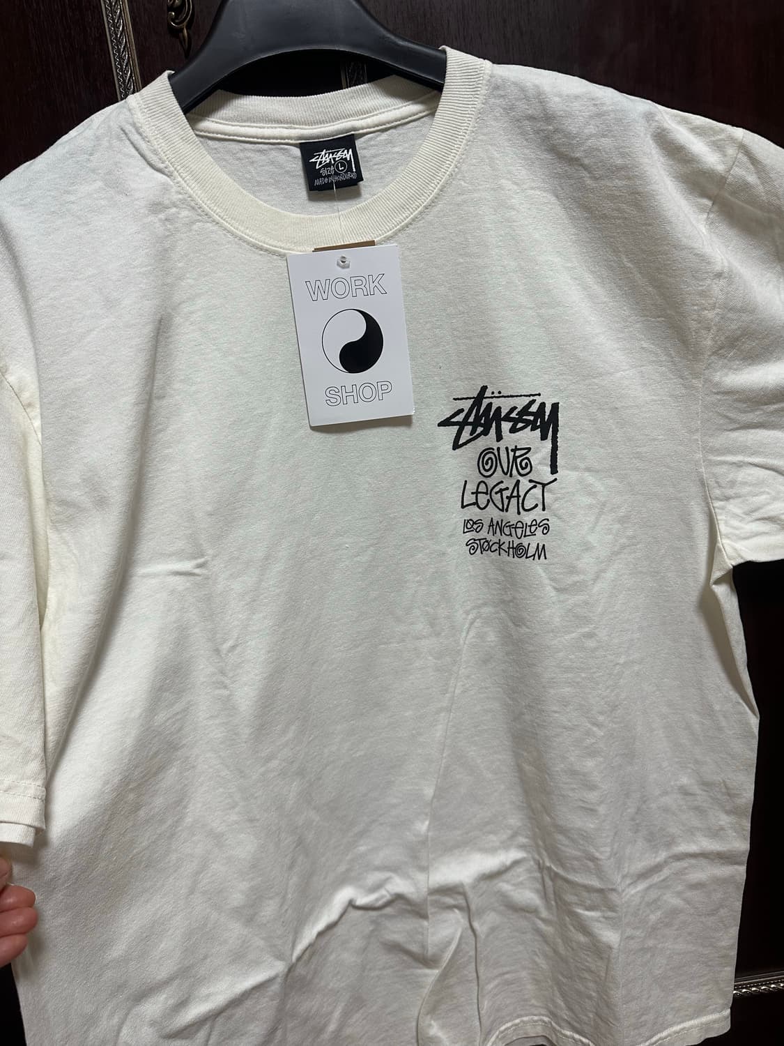 Stussy x Our Legacy Surfman Pigment 티셔츠 상품이미지1