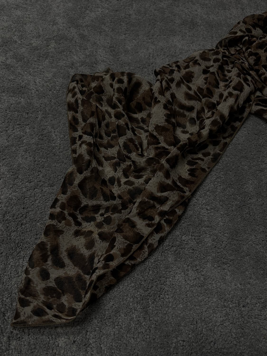 Vintage v-kei gothic punk scarf 상품이미지3