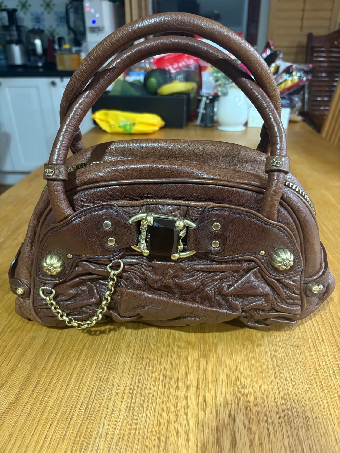 쥬시꾸뛰르 양가죽 가방 상품이미지1