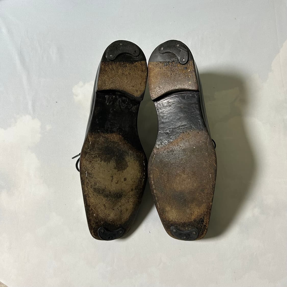 Prada semi square toe derby shoes 상품이미지5