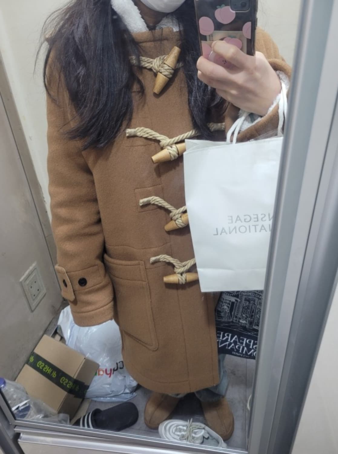 버버리 그리니치 더플코트 떡볶이코트  상품이미지10