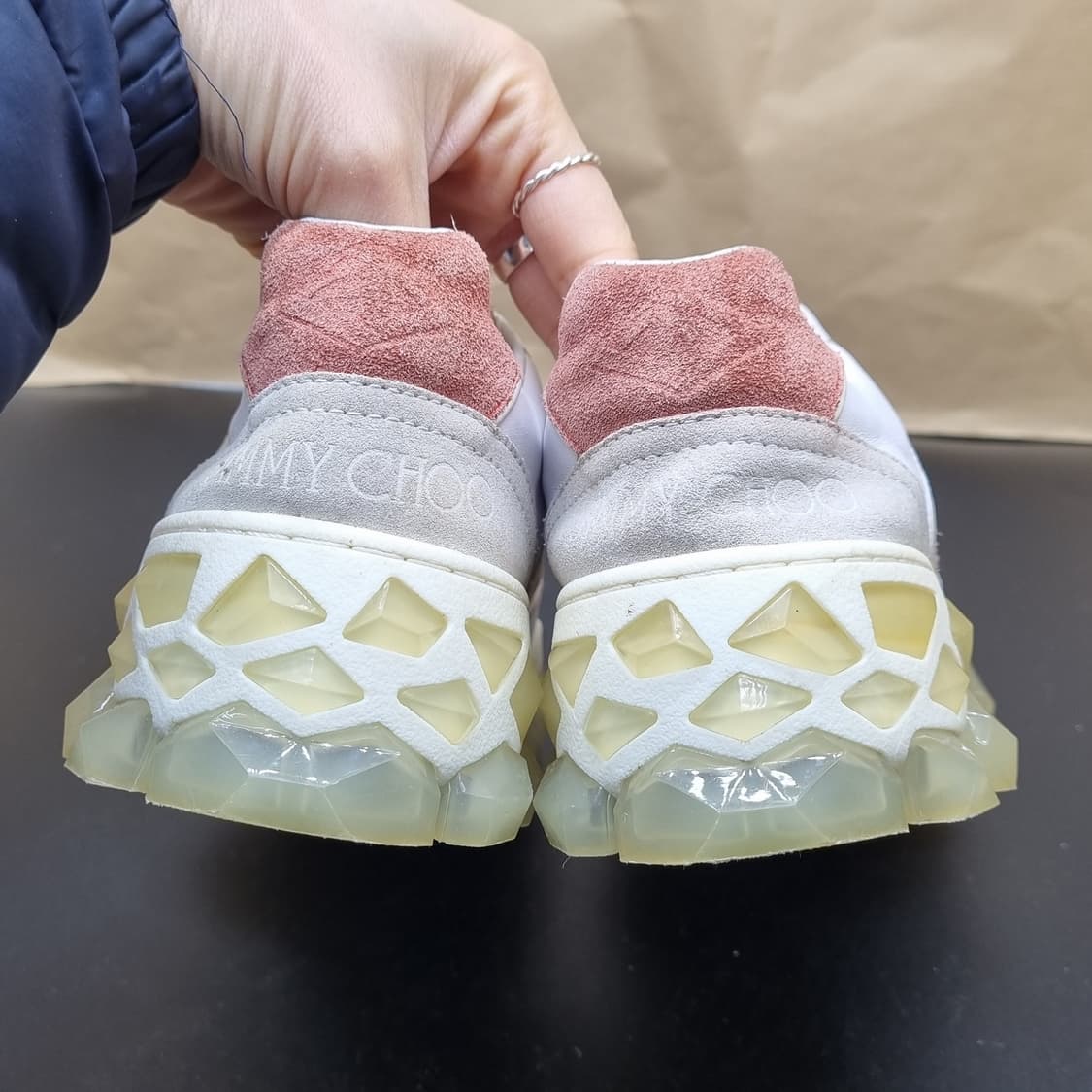 지미추 다이아몬드 트레이너 여성스니커즈36 230 상품이미지4