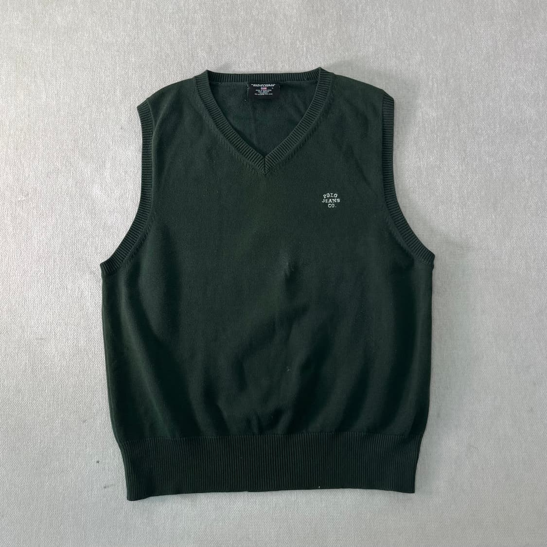 95 폴로랄프로렌 진스 코튼 니트 조끼 상품이미지1