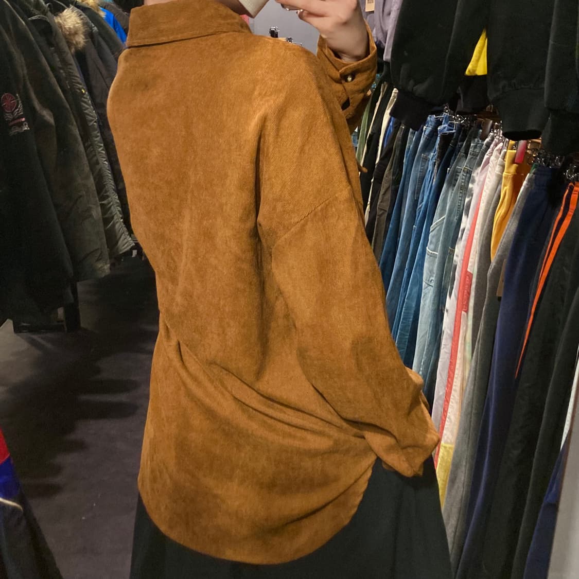 [IM]칼하트 코듀로이 워크셔츠 카멜 상품이미지8