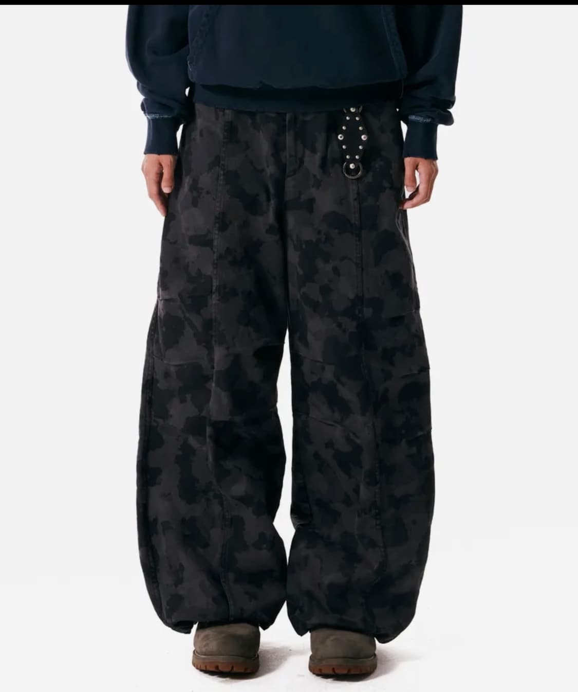 아캄 카모 팬츠 블랙 1 상품이미지2