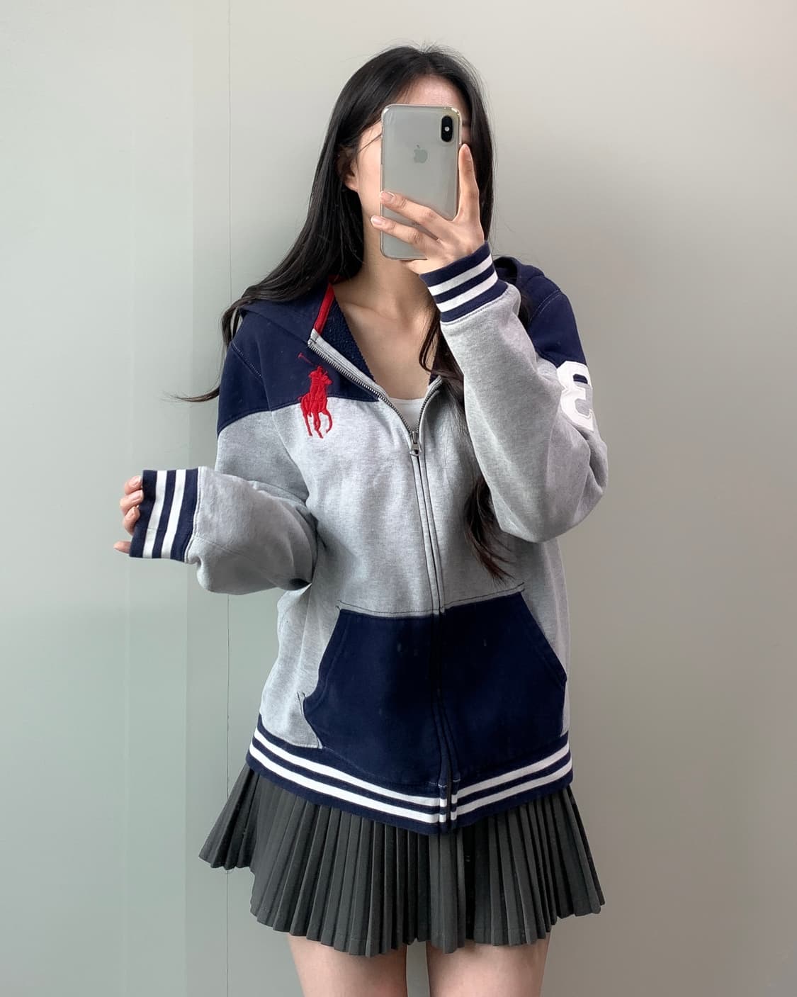 폴로 빅포니 후드집업 상품이미지2