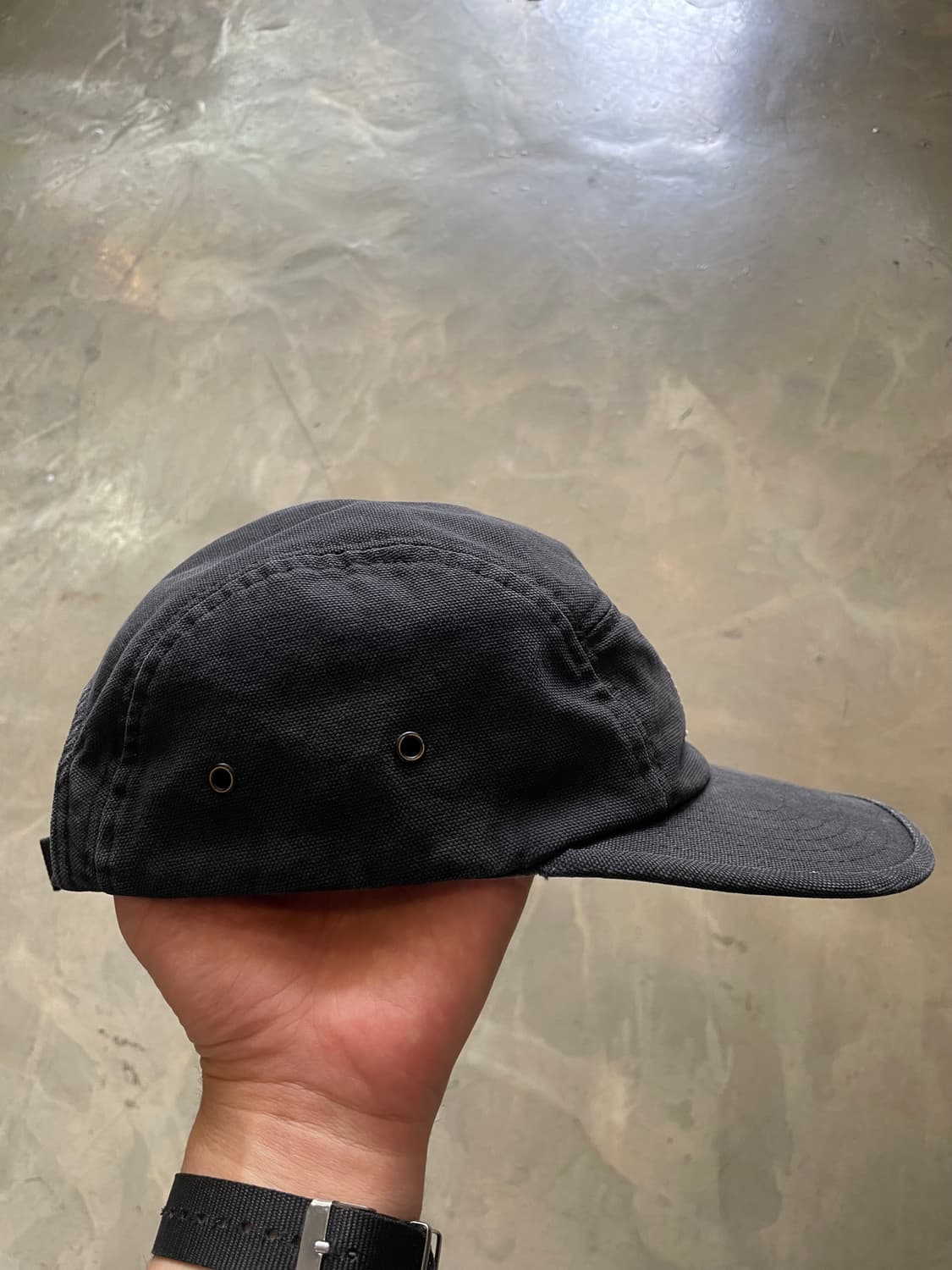 Carhartt WIP Backley Cap Black 칼하트 캠프캡 상품이미지5