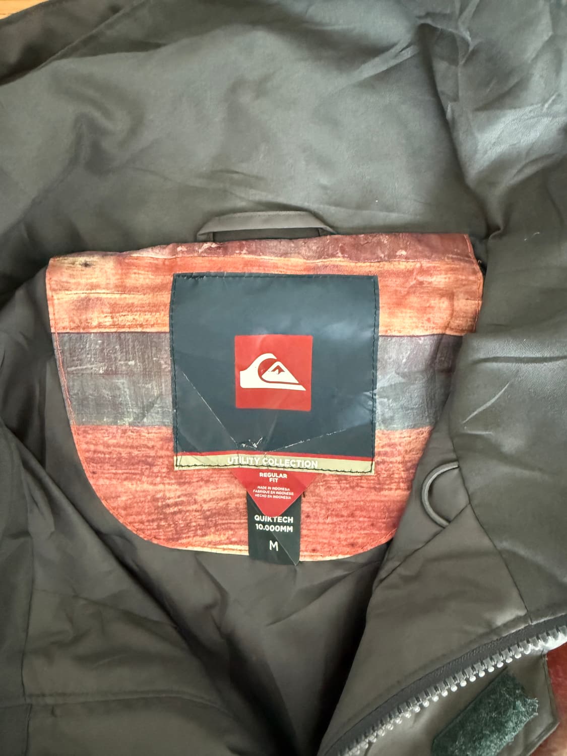 올드 퀵실버(QUIKSILVER) 윈드브레이커 스키파카 상품이미지9