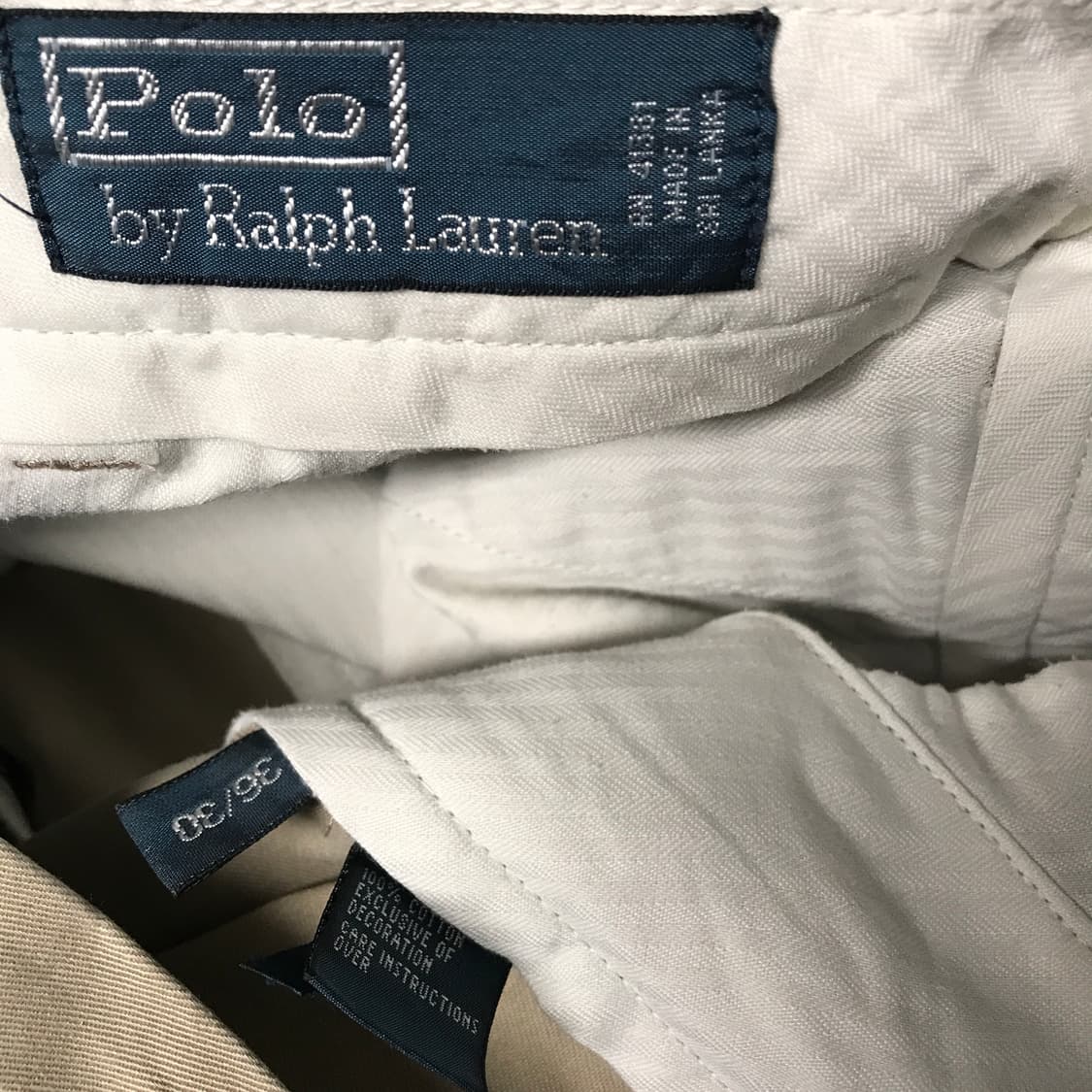 폴로 랄프로렌 베이지 치노 팬츠 36/30 상품이미지6