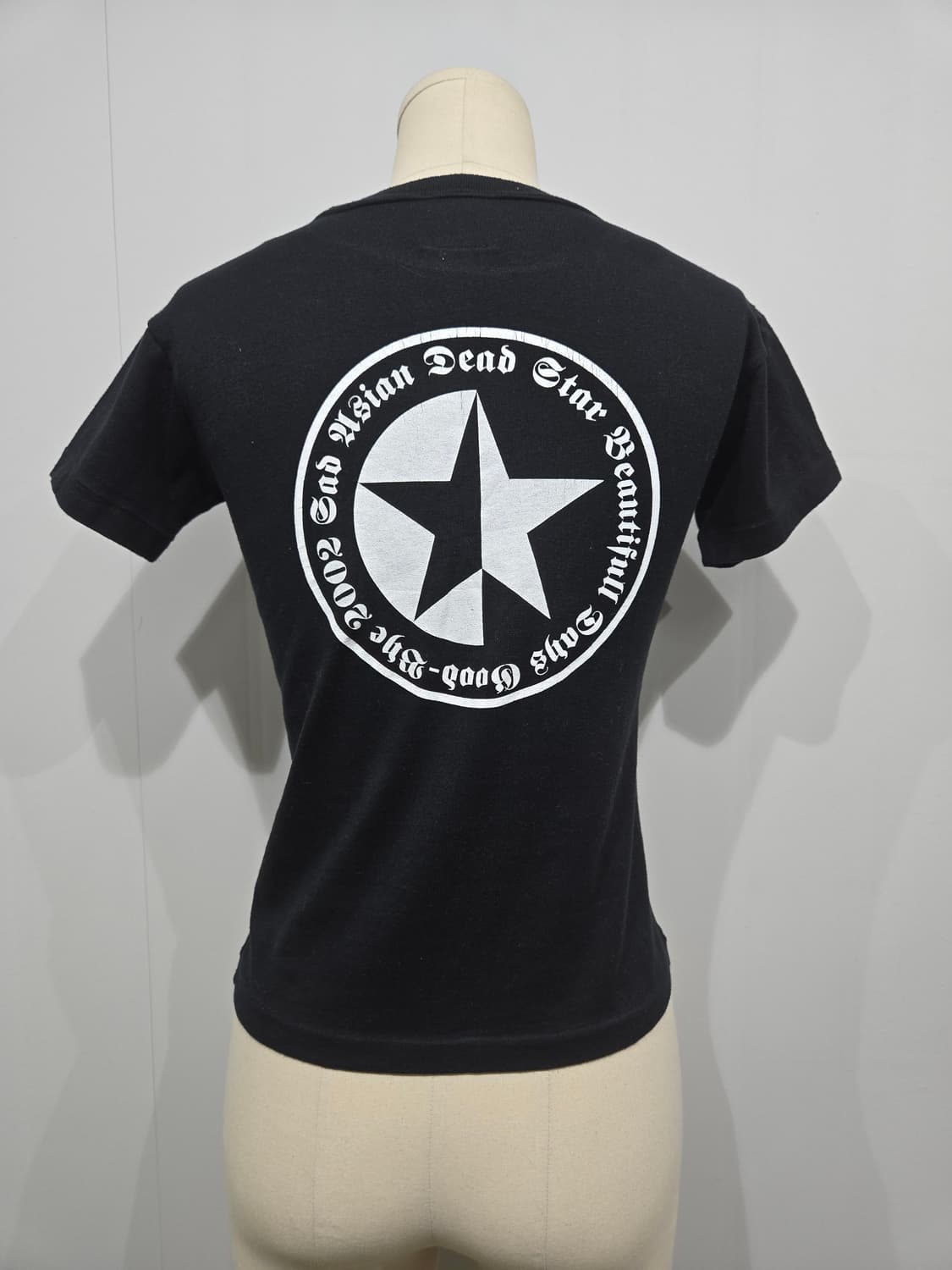 세즈 SAD ASIAN DEAD STAR 블랙 반팔 티셔츠 상품이미지2
