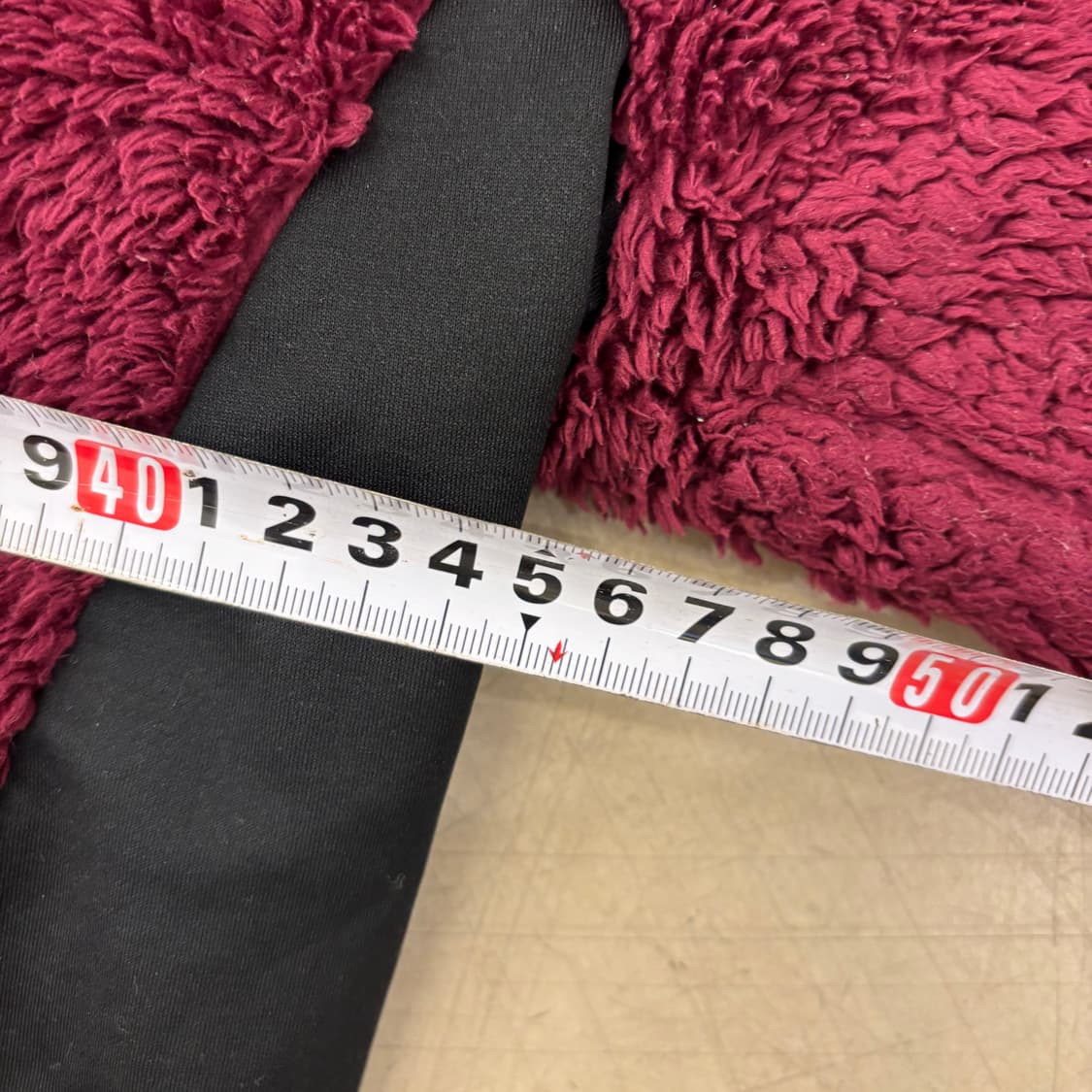 컬럼비아 버건디 플리스 집업 상품이미지5