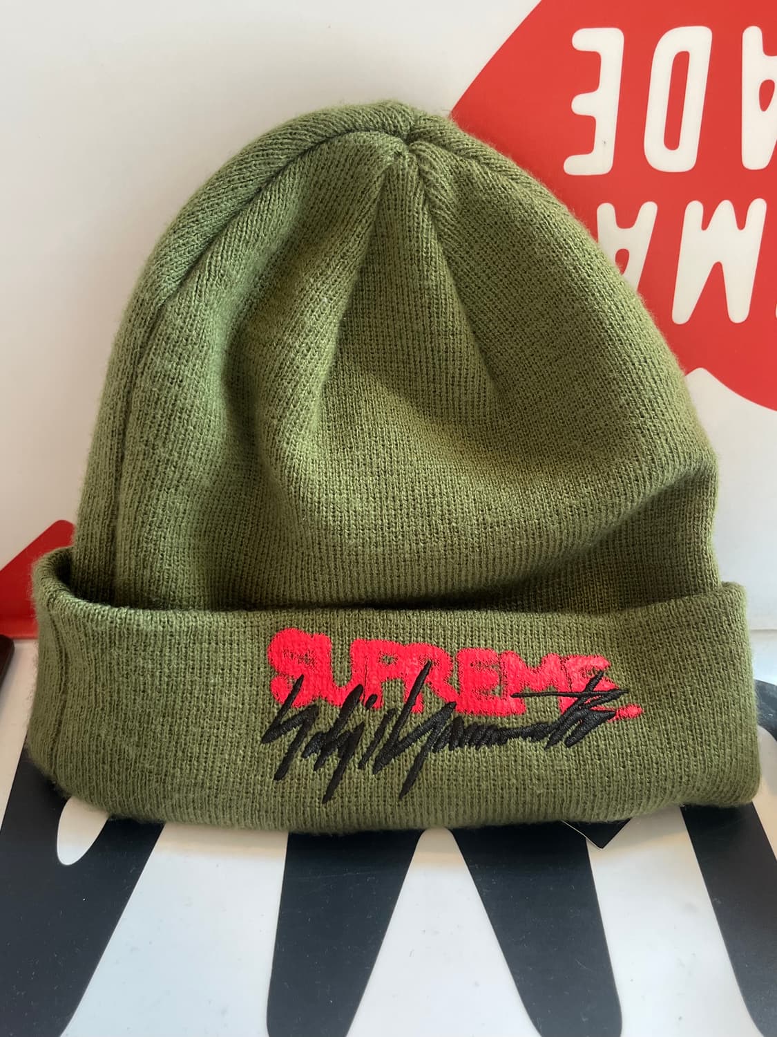 Supreme x New Era Graffiti Logo Beanie ( 상품이미지2