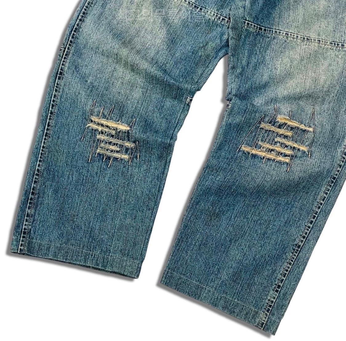 SOUTHPOLE 사우스폴 올드스쿨 데미지 데님 상품이미지5