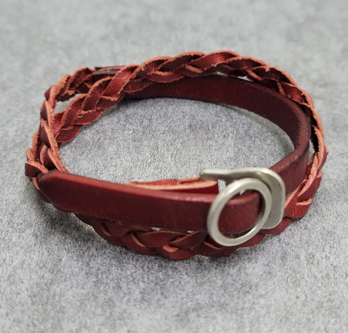 vintage leather bracelet 상품이미지1