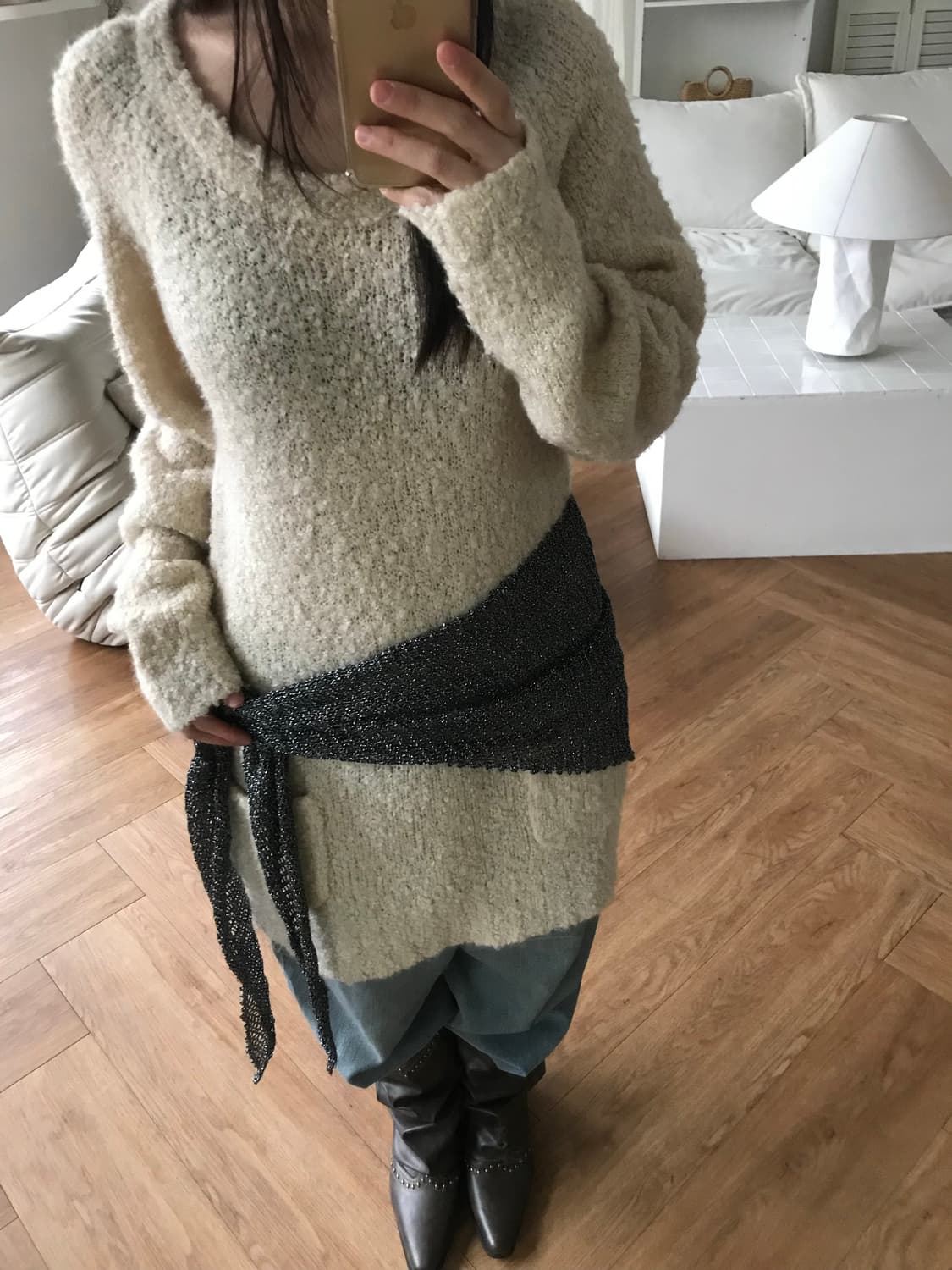 vintage pocket knit one-piece 상품이미지6