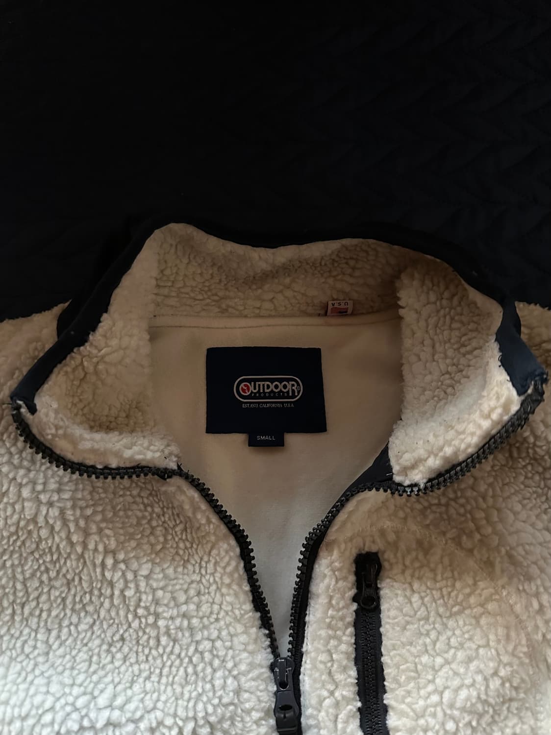 아웃도어 프로덕츠 후리스 자켓 아이보리 100 상품이미지5