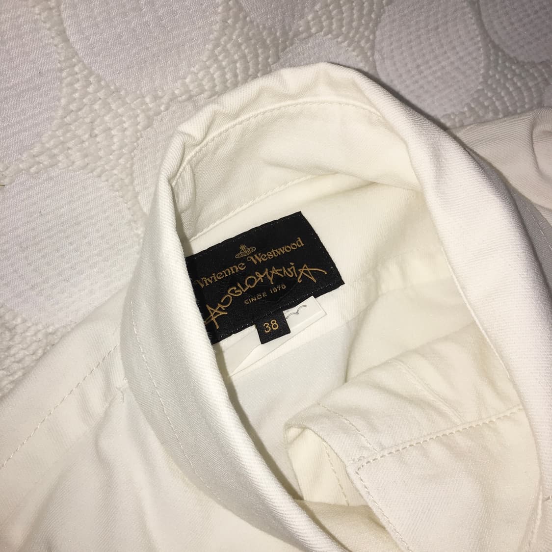 비비안 웨스트우드 화이트 입체 재단 재킷 상품이미지7