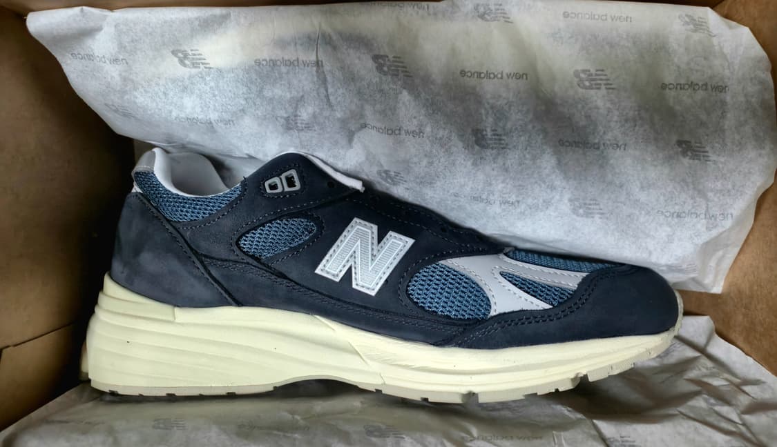 뉴발란스 991v2 토탈 이클립스 255 새제품 상품이미지3