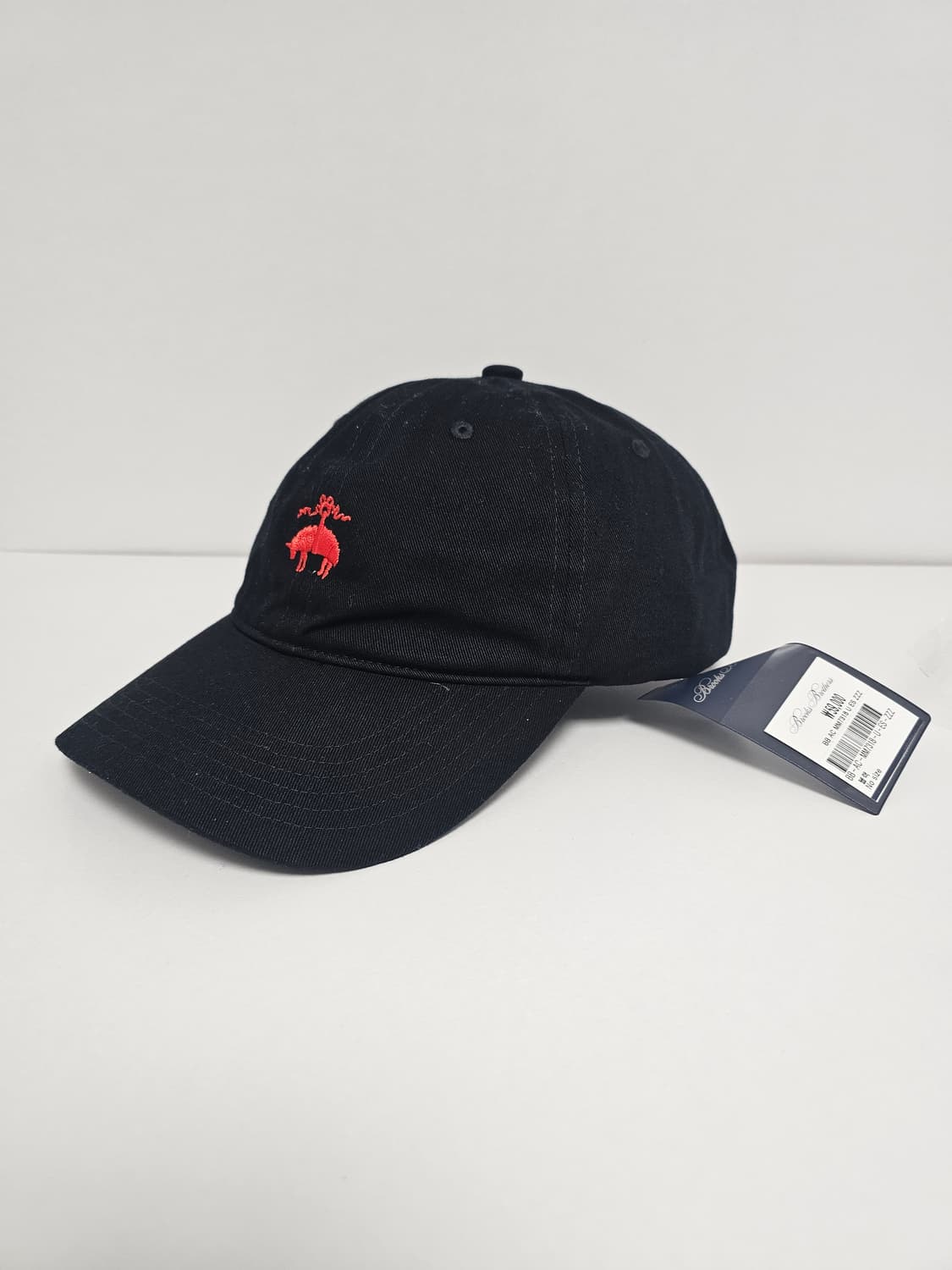 새상품 브룩스브라더스 블랙 볼캡 모자 상품이미지1