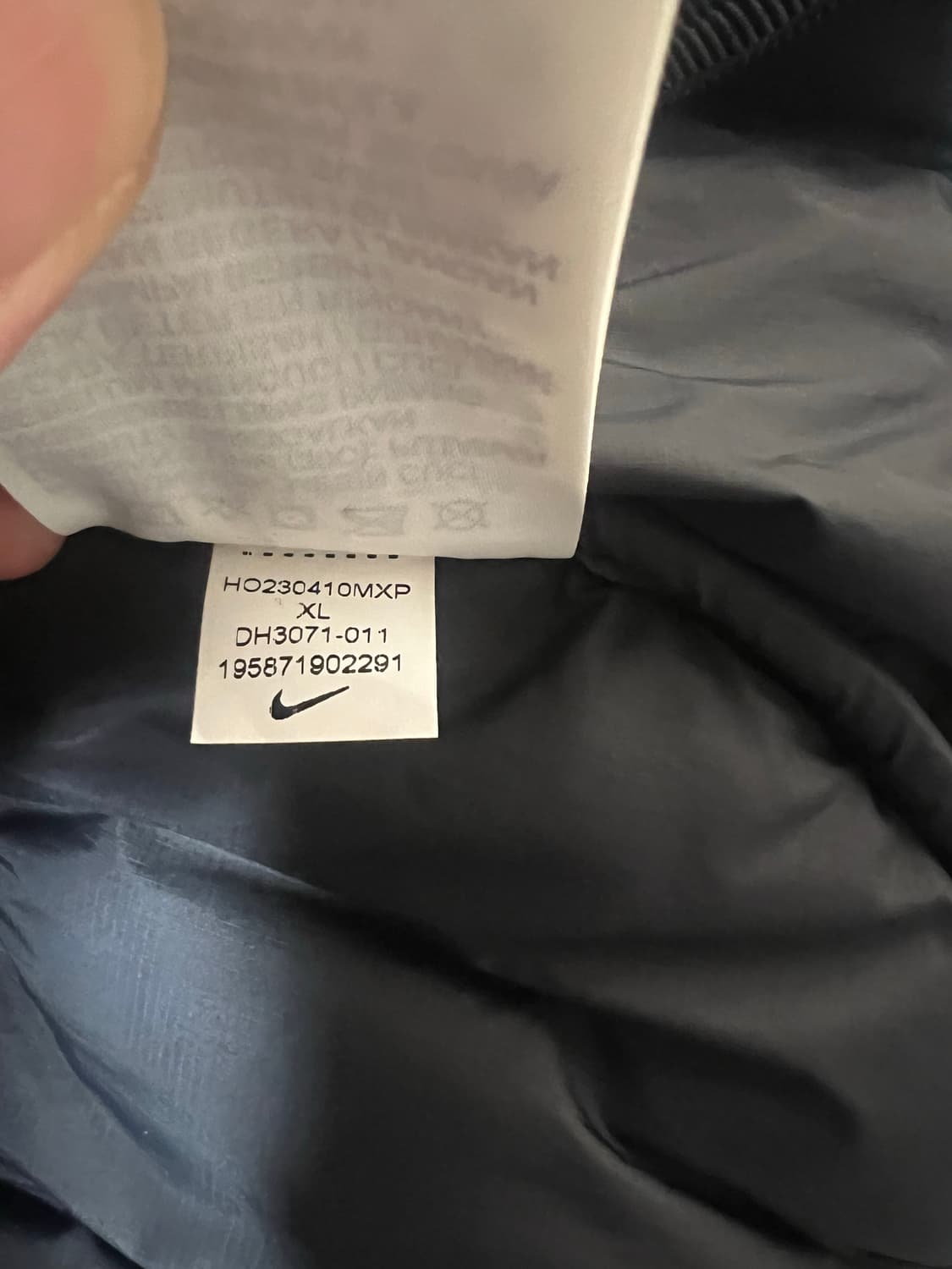 [XL] 나이키 ACG 써마핏 ADV 루나 레이크 자켓 블랙 구형 상품이미지5