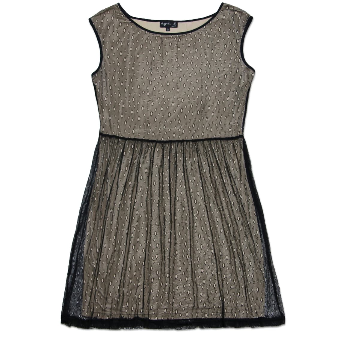 Black Mesh Layered dress 상품이미지2