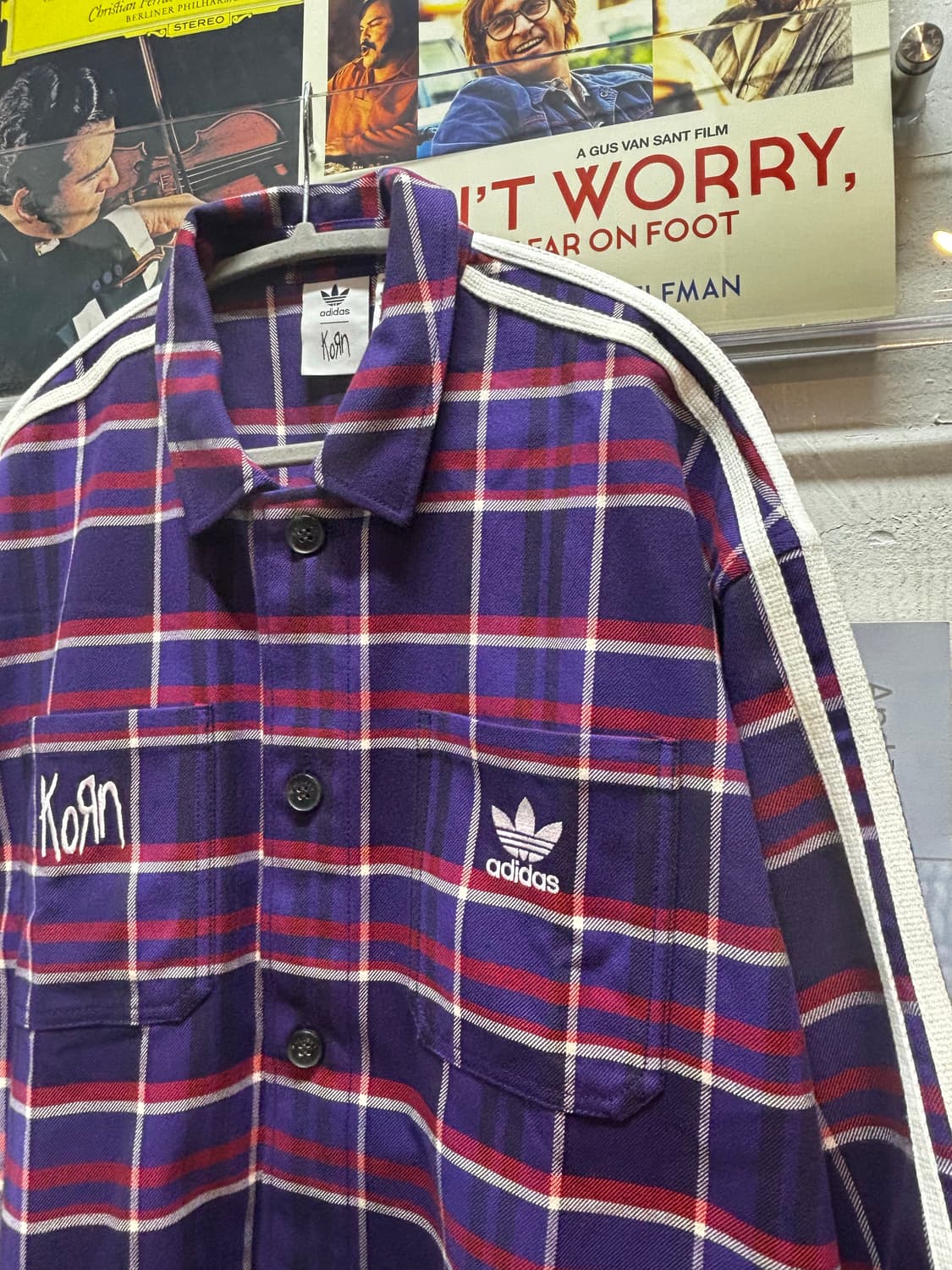 아디다스X KORN 오버셔츠 /새상품  상품이미지4