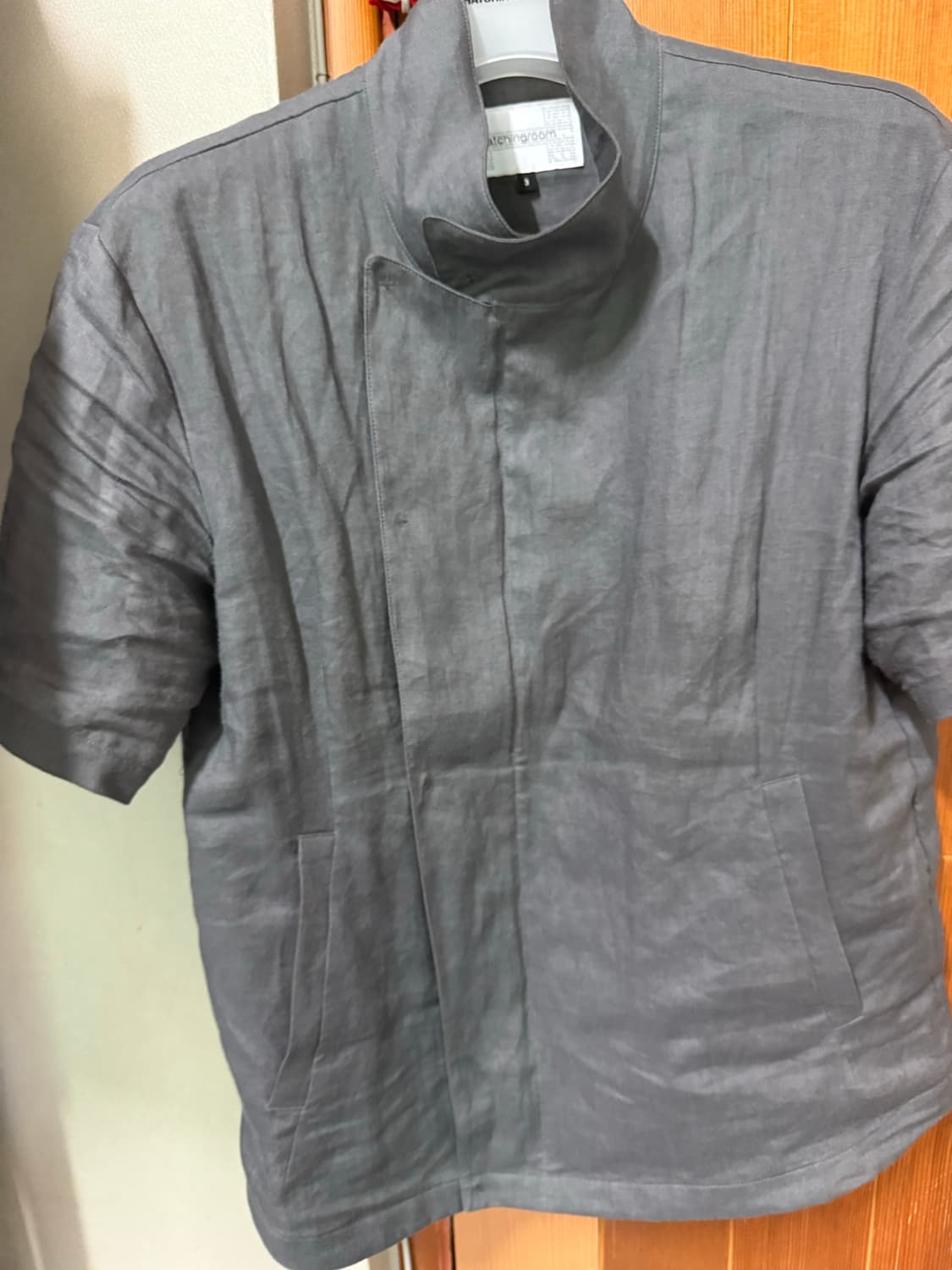 해칭룸 Arc Zip Shirket Blue Grey M(3사이즈) 상품이미지2