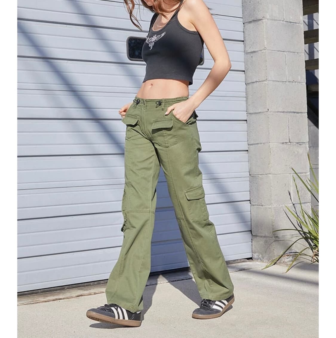 브랜디멜빌 킴 카고 팬츠 (카키) 상품이미지4