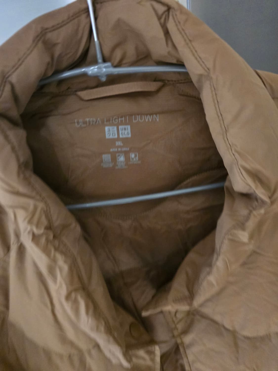 유니클로 울트라라이트 웨이브퀄팅 3xl  초경량 상품이미지3