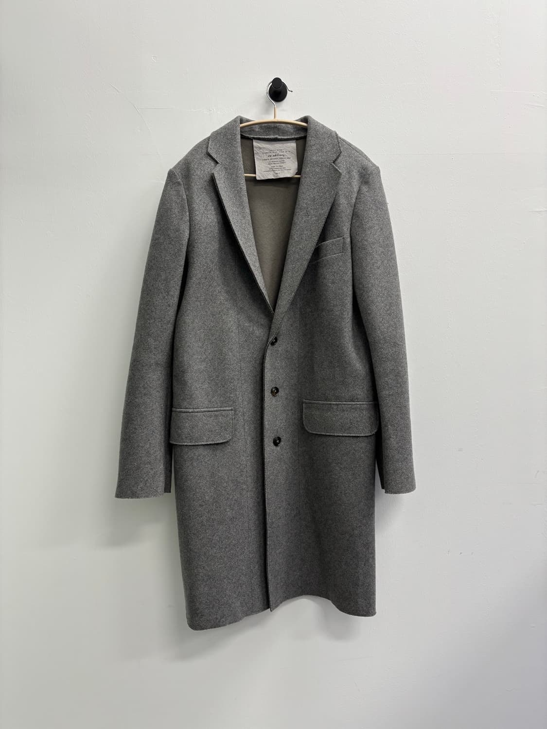 no editions(노 에디션) 이탈리아 클래식 맨 코트 상품이미지2