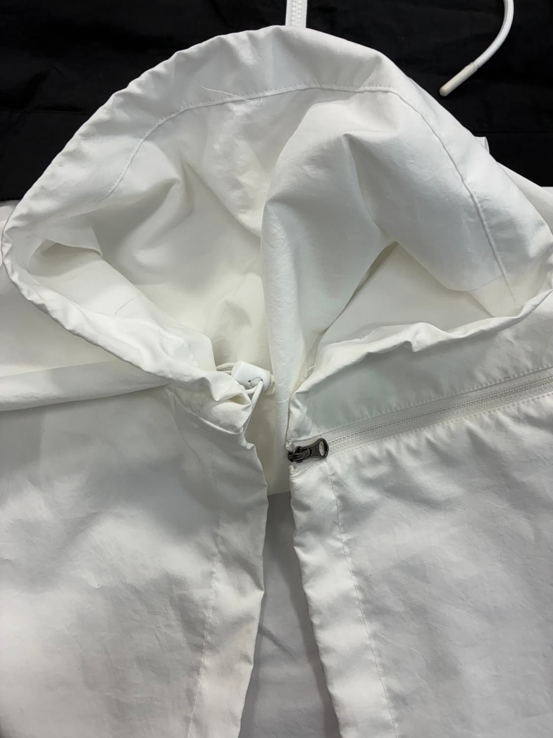 휠라 블랙 화이트 아노락 자켓 XL 상품이미지7